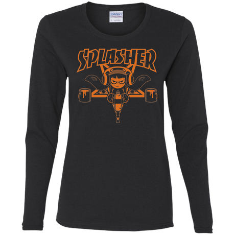 T-Shirts Black / S SPLASHER Women's Long Sleeve T-Shirt