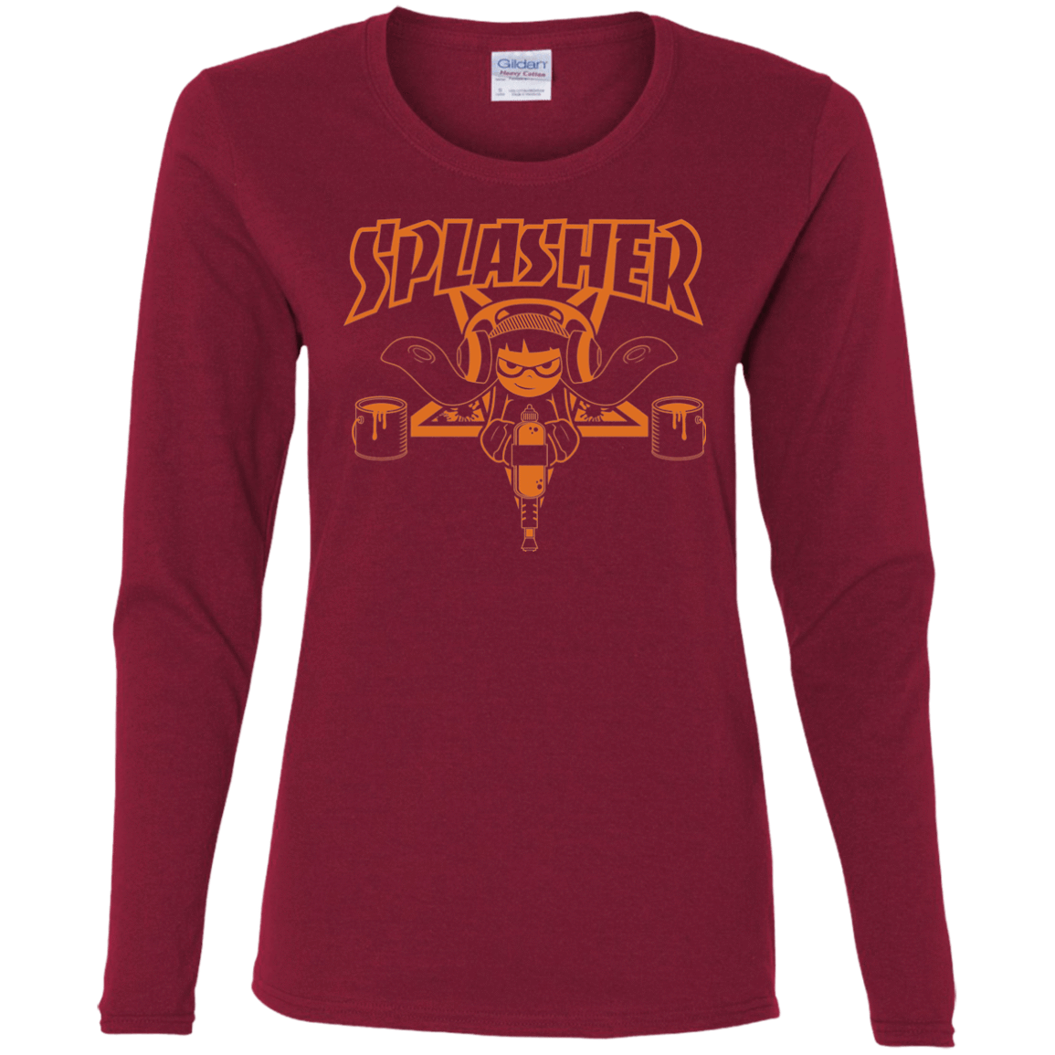 T-Shirts Cardinal / S SPLASHER Women's Long Sleeve T-Shirt