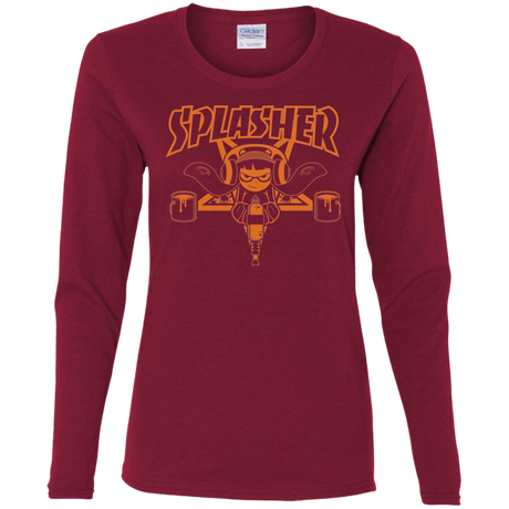 T-Shirts Cardinal / S SPLASHER Women's Long Sleeve T-Shirt