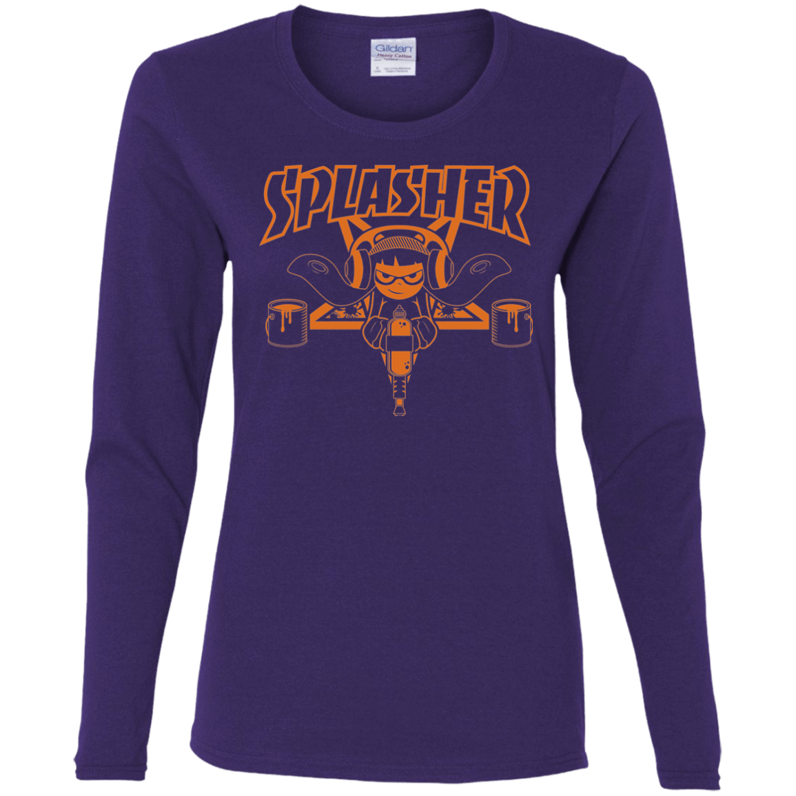 T-Shirts Purple / S SPLASHER Women's Long Sleeve T-Shirt