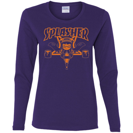 T-Shirts Purple / S SPLASHER Women's Long Sleeve T-Shirt