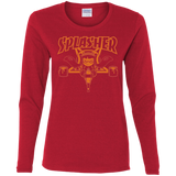 T-Shirts Red / S SPLASHER Women's Long Sleeve T-Shirt