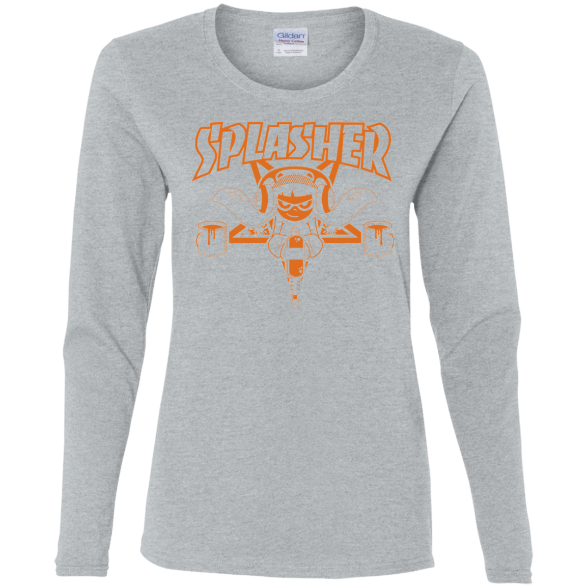 T-Shirts Sport Grey / S SPLASHER Women's Long Sleeve T-Shirt