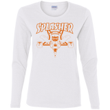 T-Shirts White / S SPLASHER Women's Long Sleeve T-Shirt