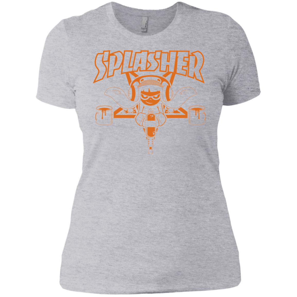 T-Shirts Heather Grey / X-Small SPLASHER Women's Premium T-Shirt