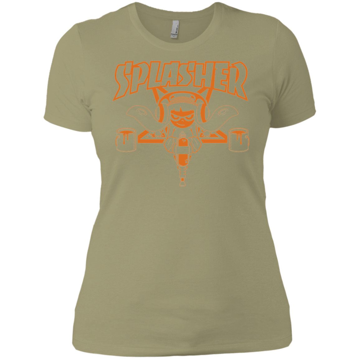 T-Shirts Light Olive / X-Small SPLASHER Women's Premium T-Shirt