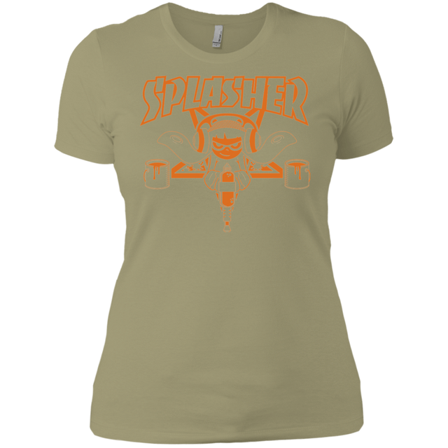 T-Shirts Light Olive / X-Small SPLASHER Women's Premium T-Shirt