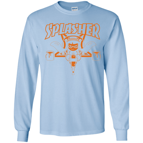 T-Shirts Light Blue / YS SPLASHER Youth Long Sleeve T-Shirt