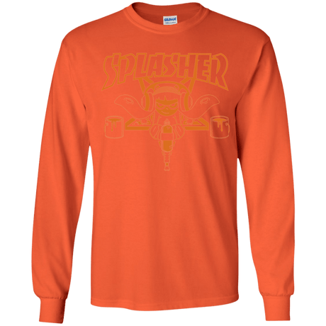 T-Shirts Orange / YS SPLASHER Youth Long Sleeve T-Shirt