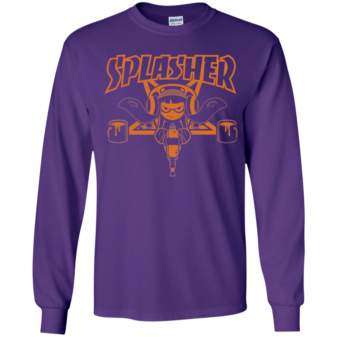 T-Shirts Purple / YS SPLASHER Youth Long Sleeve T-Shirt