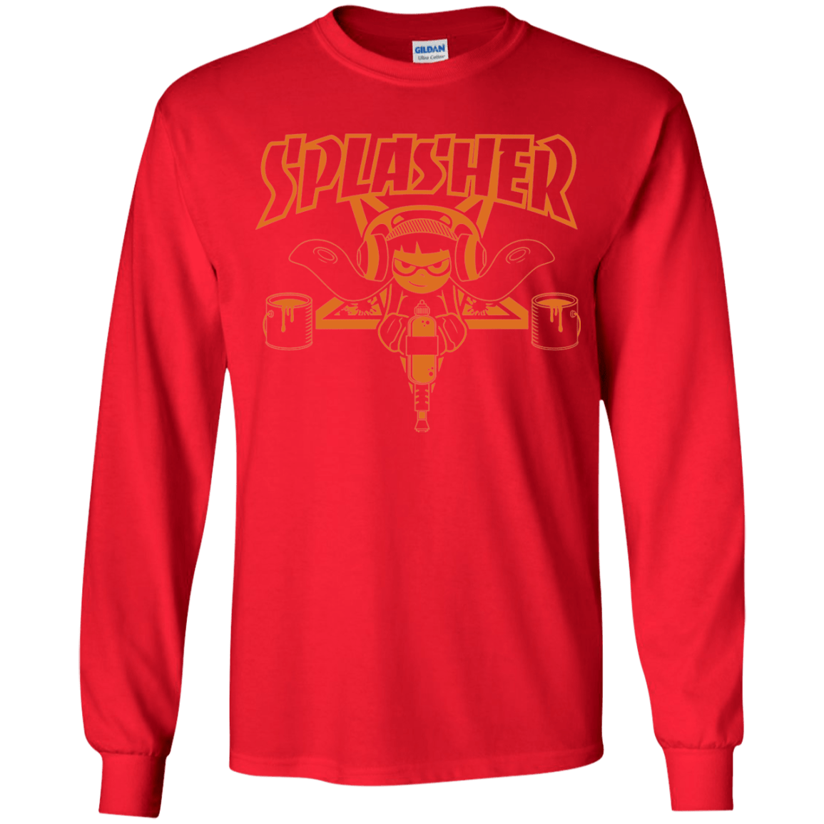 T-Shirts Red / YS SPLASHER Youth Long Sleeve T-Shirt