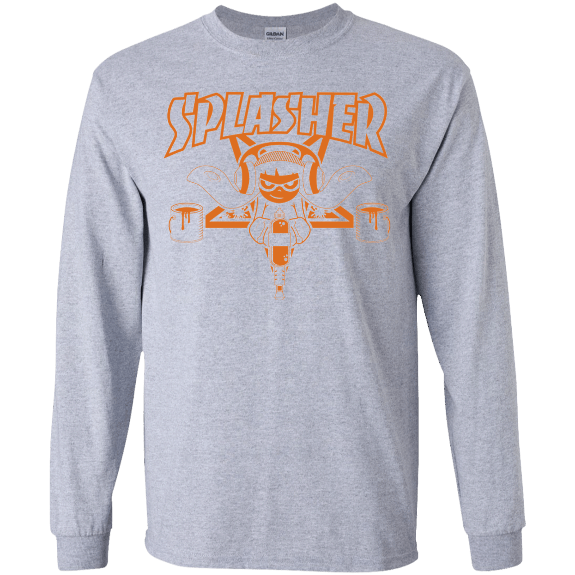 T-Shirts Sport Grey / YS SPLASHER Youth Long Sleeve T-Shirt