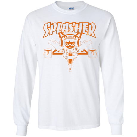 T-Shirts White / YS SPLASHER Youth Long Sleeve T-Shirt