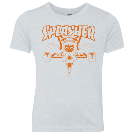 T-Shirts Heather White / YXS SPLASHER Youth Triblend T-Shirt