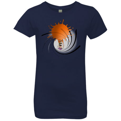 T-Shirts Midnight Navy / YXS Splat 007 Girls Premium T-Shirt