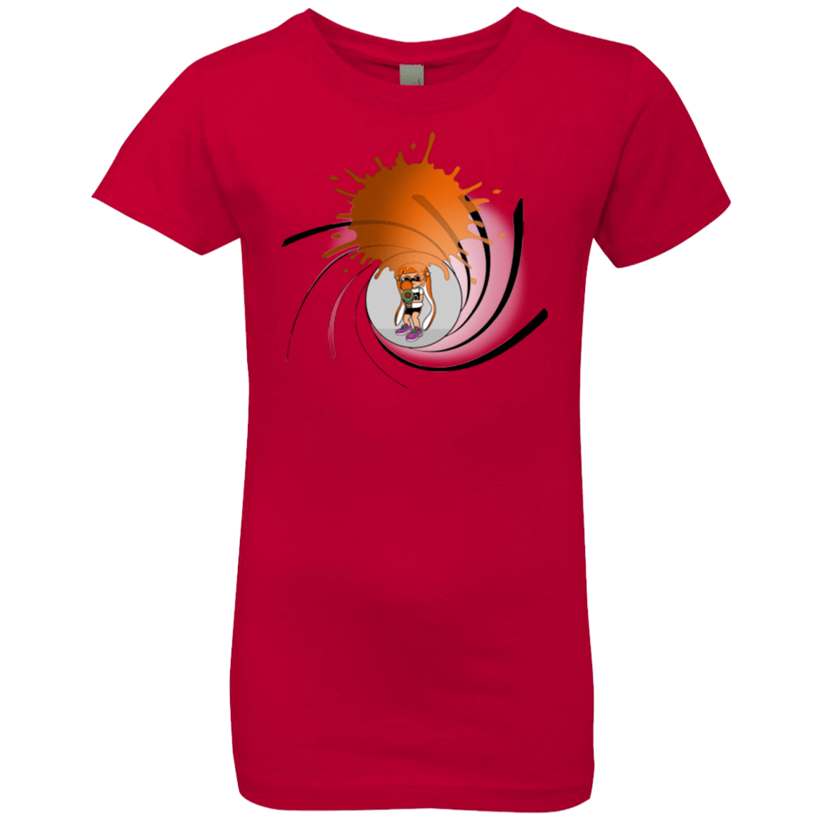 T-Shirts Red / YXS Splat 007 Girls Premium T-Shirt