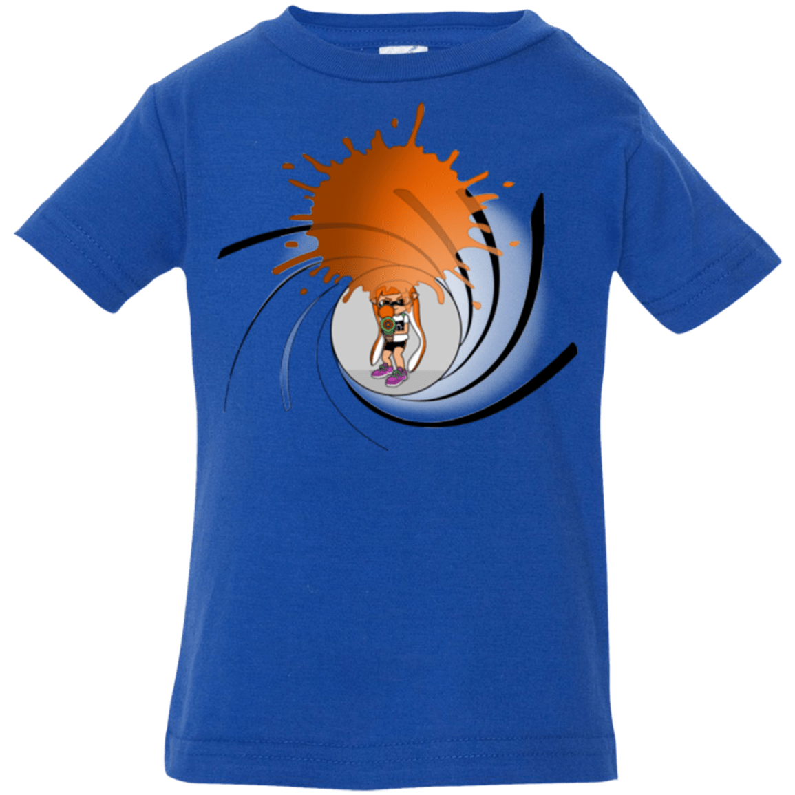 T-Shirts Royal / 6 Months Splat 007 Infant Premium T-Shirt