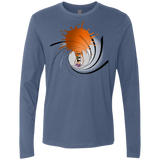T-Shirts Indigo / Small Splat 007 Men's Premium Long Sleeve