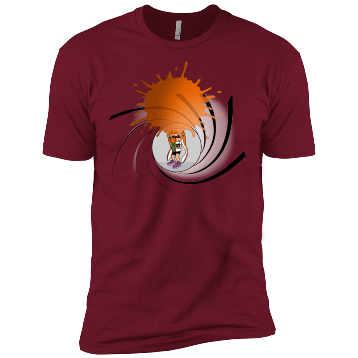 T-Shirts Cardinal / X-Small Splat 007 Men's Premium T-Shirt