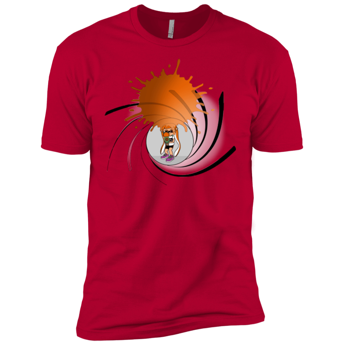 T-Shirts Red / X-Small Splat 007 Men's Premium T-Shirt