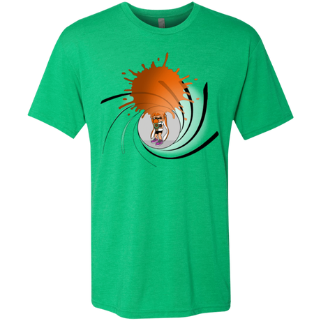 T-Shirts Envy / Small Splat 007 Men's Triblend T-Shirt