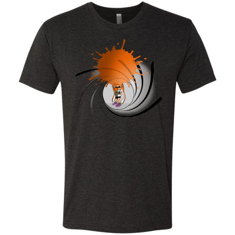 T-Shirts Vintage Black / Small Splat 007 Men's Triblend T-Shirt