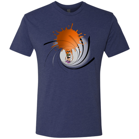 T-Shirts Vintage Navy / Small Splat 007 Men's Triblend T-Shirt