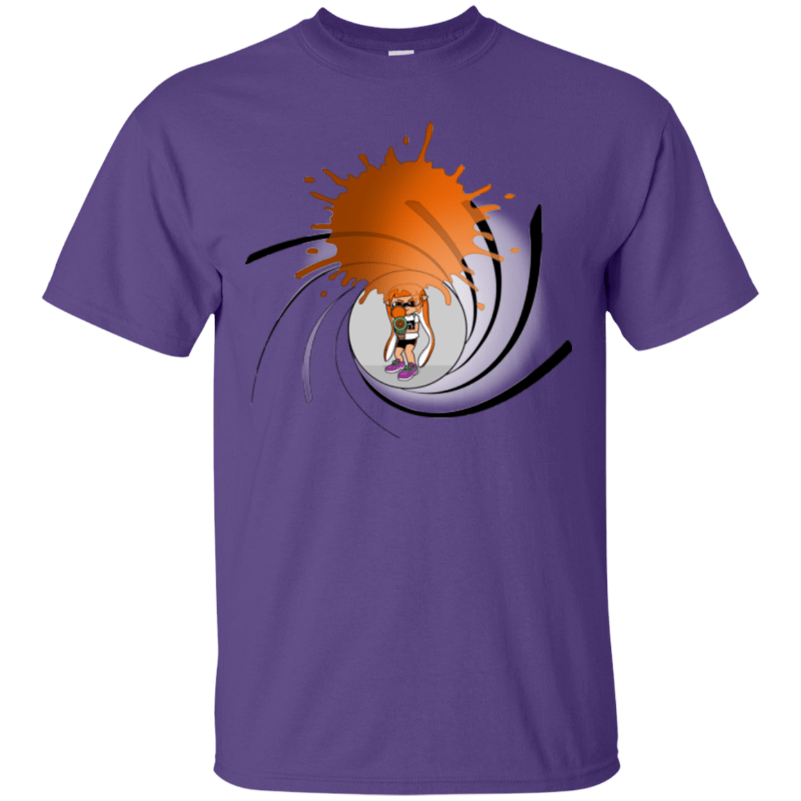 T-Shirts Purple / Small Splat 007 T-Shirt