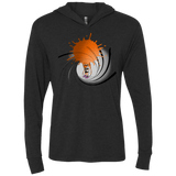 T-Shirts Vintage Black / X-Small Splat 007 Triblend Long Sleeve Hoodie Tee