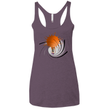 T-Shirts Vintage Purple / X-Small Splat 007 Women's Triblend Racerback Tank