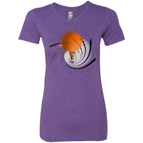 T-Shirts Purple Rush / Small Splat 007 Women's Triblend T-Shirt