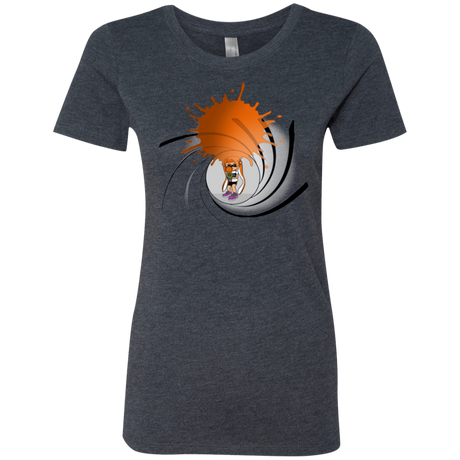 T-Shirts Vintage Navy / Small Splat 007 Women's Triblend T-Shirt