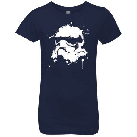 T-Shirts Midnight Navy / YXS Splatted Helmet Girls Premium T-Shirt