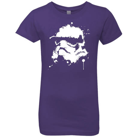 T-Shirts Purple Rush / YXS Splatted Helmet Girls Premium T-Shirt