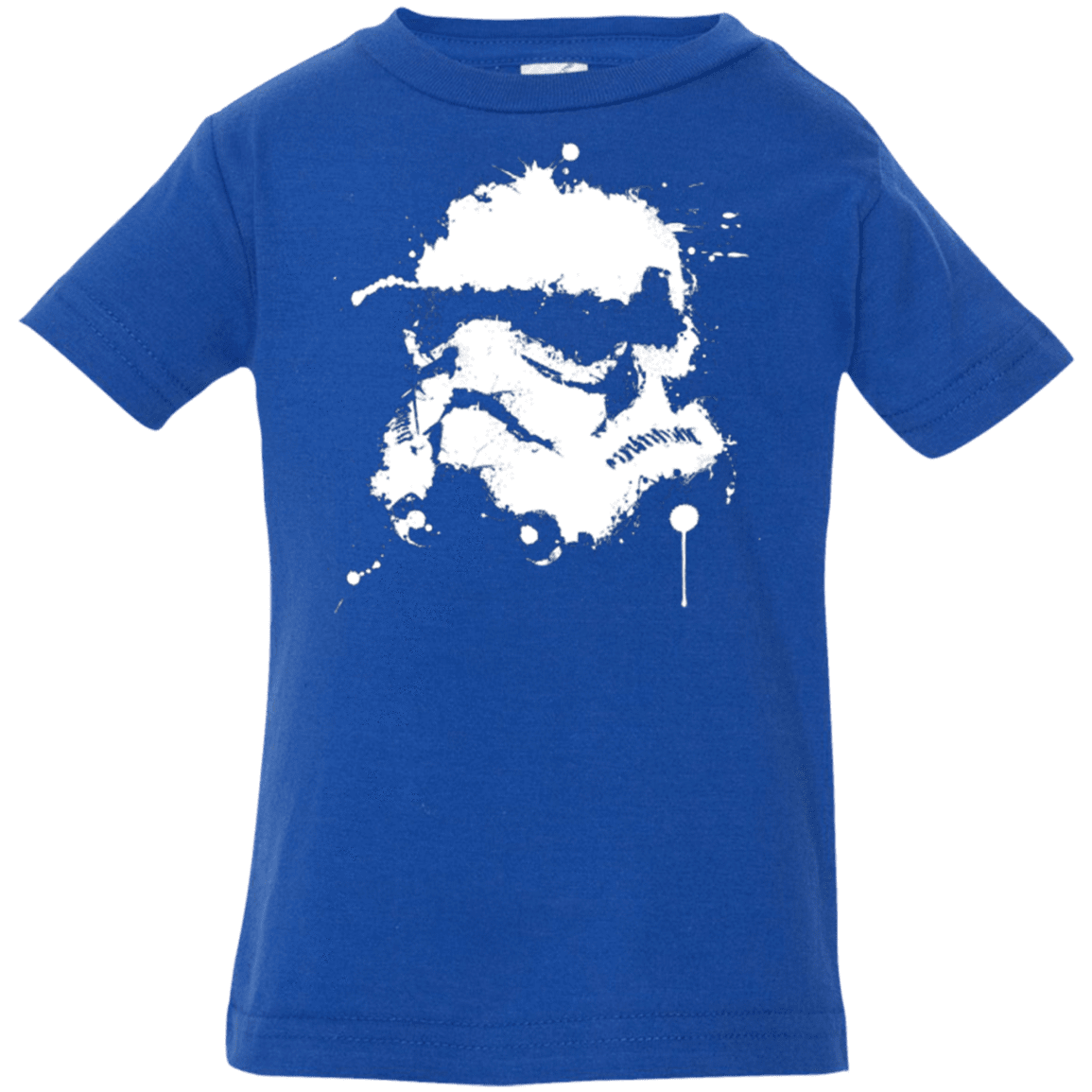 T-Shirts Royal / 6 Months Splatted Helmet Infant Premium T-Shirt