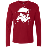 T-Shirts Cardinal / Small Splatted Helmet Men's Premium Long Sleeve