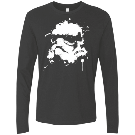 T-Shirts Heavy Metal / Small Splatted Helmet Men's Premium Long Sleeve