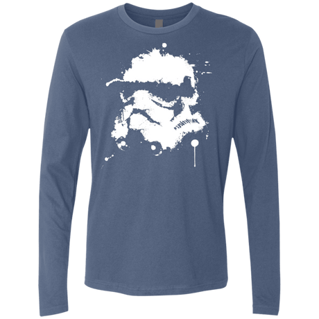 T-Shirts Indigo / Small Splatted Helmet Men's Premium Long Sleeve