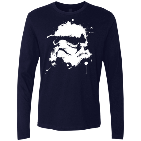T-Shirts Midnight Navy / Small Splatted Helmet Men's Premium Long Sleeve