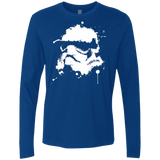 T-Shirts Royal / Small Splatted Helmet Men's Premium Long Sleeve