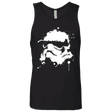 T-Shirts Black / Small Splatted Helmet Men's Premium Tank Top