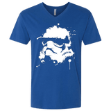 T-Shirts Royal / X-Small Splatted Helmet Men's Premium V-Neck