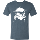T-Shirts Indigo / Small Splatted Helmet Men's Triblend T-Shirt