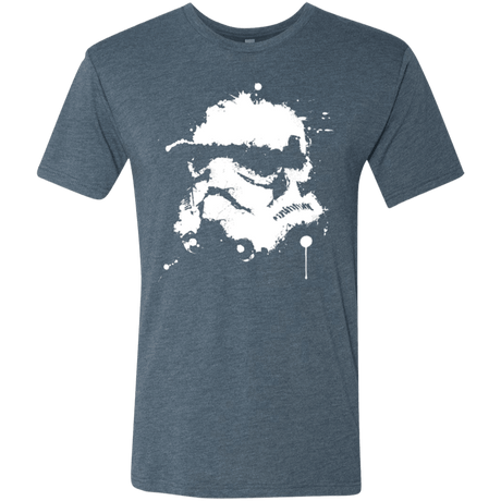 T-Shirts Indigo / Small Splatted Helmet Men's Triblend T-Shirt