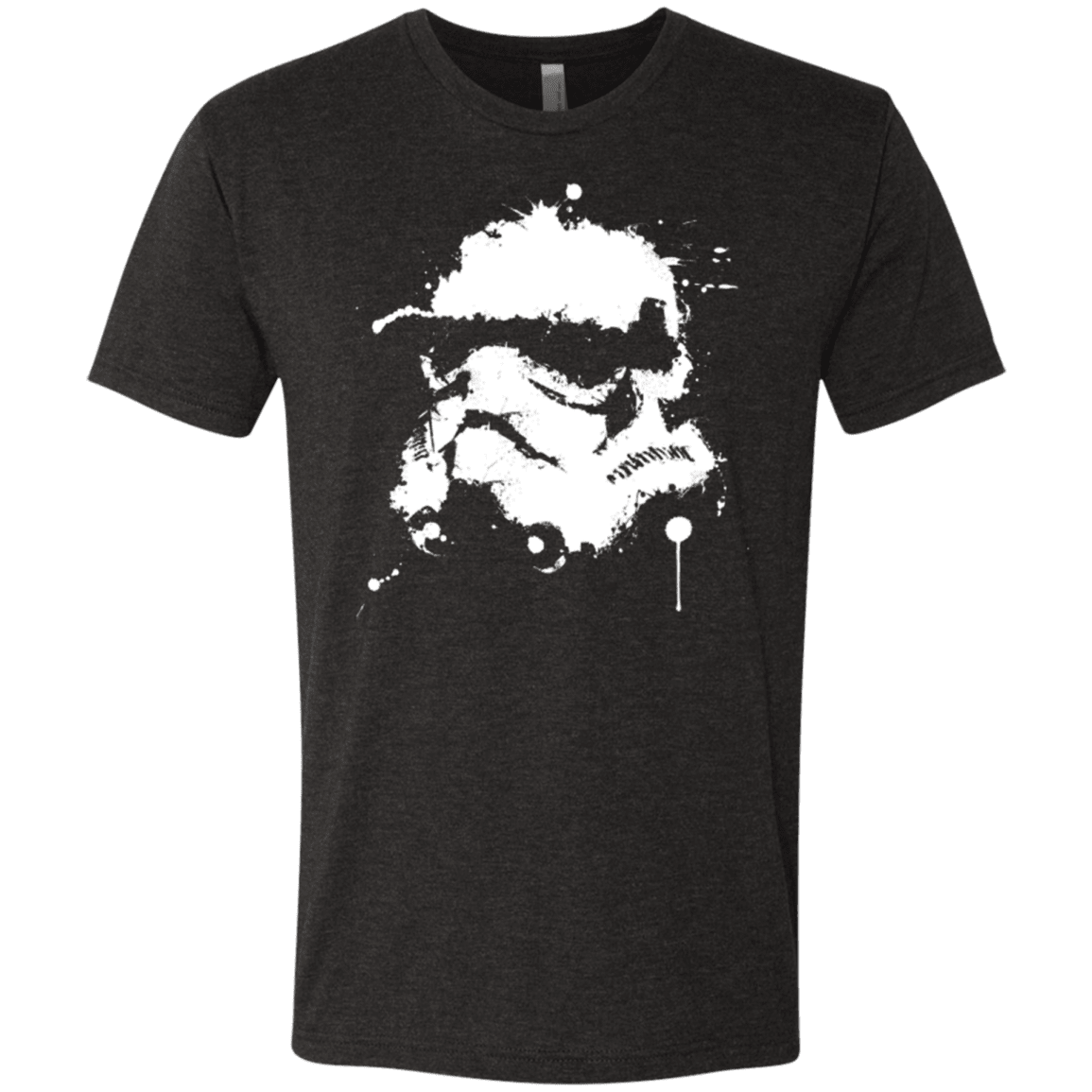 T-Shirts Vintage Black / Small Splatted Helmet Men's Triblend T-Shirt