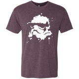 T-Shirts Vintage Purple / Small Splatted Helmet Men's Triblend T-Shirt