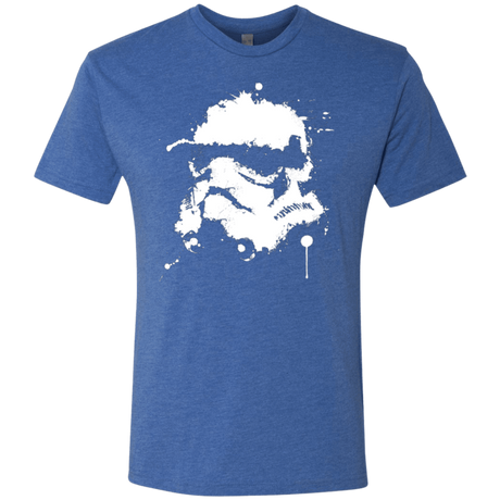 T-Shirts Vintage Royal / Small Splatted Helmet Men's Triblend T-Shirt