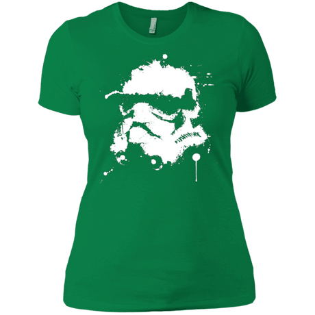T-Shirts Kelly Green / X-Small Splatted Helmet Women's Premium T-Shirt