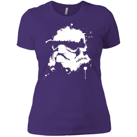 T-Shirts Purple / X-Small Splatted Helmet Women's Premium T-Shirt