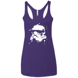 T-Shirts Purple / X-Small Splatted Helmet Women's Triblend Racerback Tank